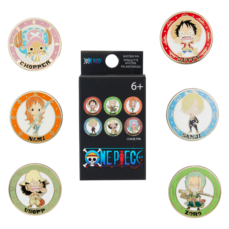 LOUNGEFLY : ONE PIECE - Chibi Mystery Blind Box Pin