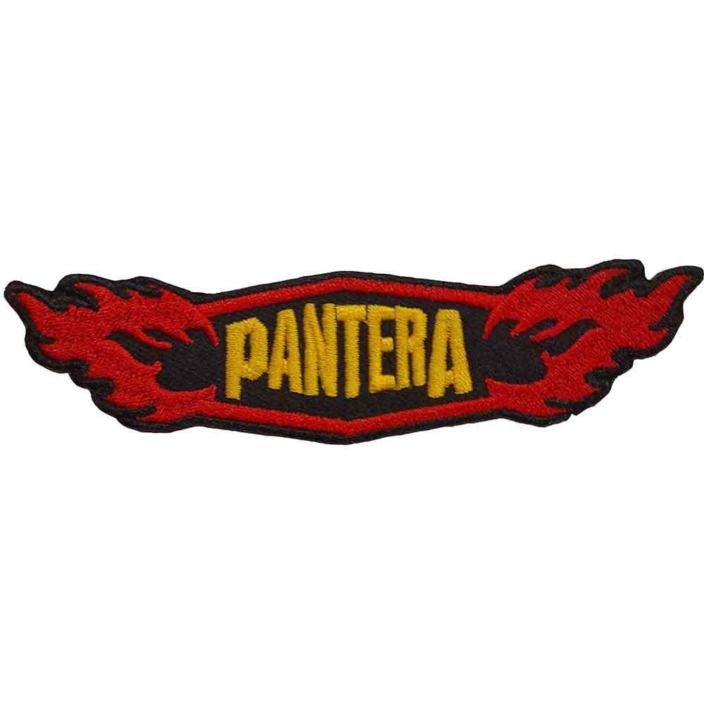 PANTERA - Flames Woven Patch