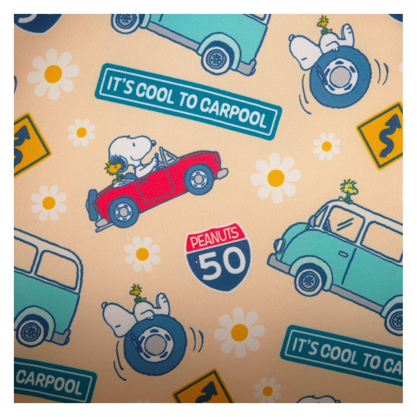 LOUNGEFLY : PEANUTS - Snoopy Road Trip Mini Backpack