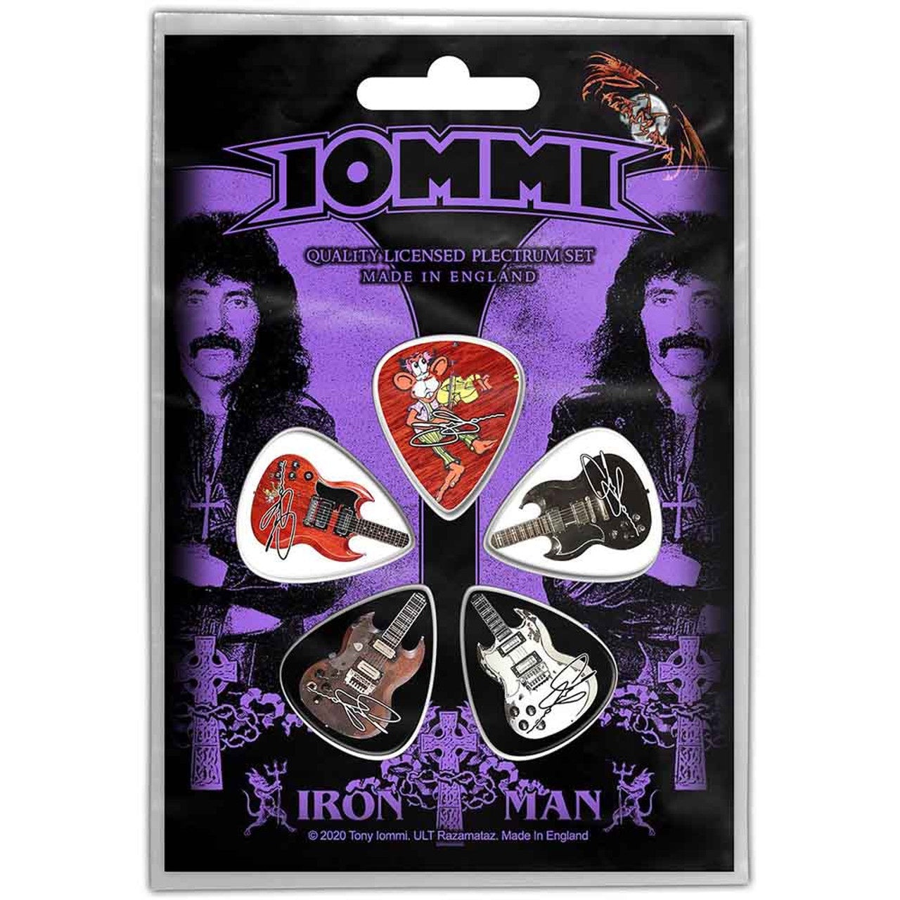 TONY IOMMI - Iron Man Plectrum Pack