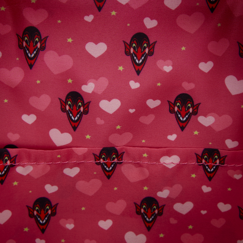 LOUNGEFLY : CARTOON NETWORK - Powerpuff Girls HIM Cosplay Glow Mini Backpack