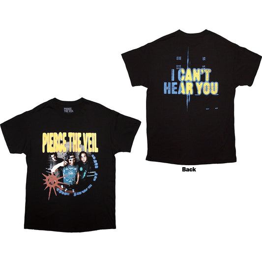 PIERCE THE VEIL - I Can't Hear You Back Print T-Shirt