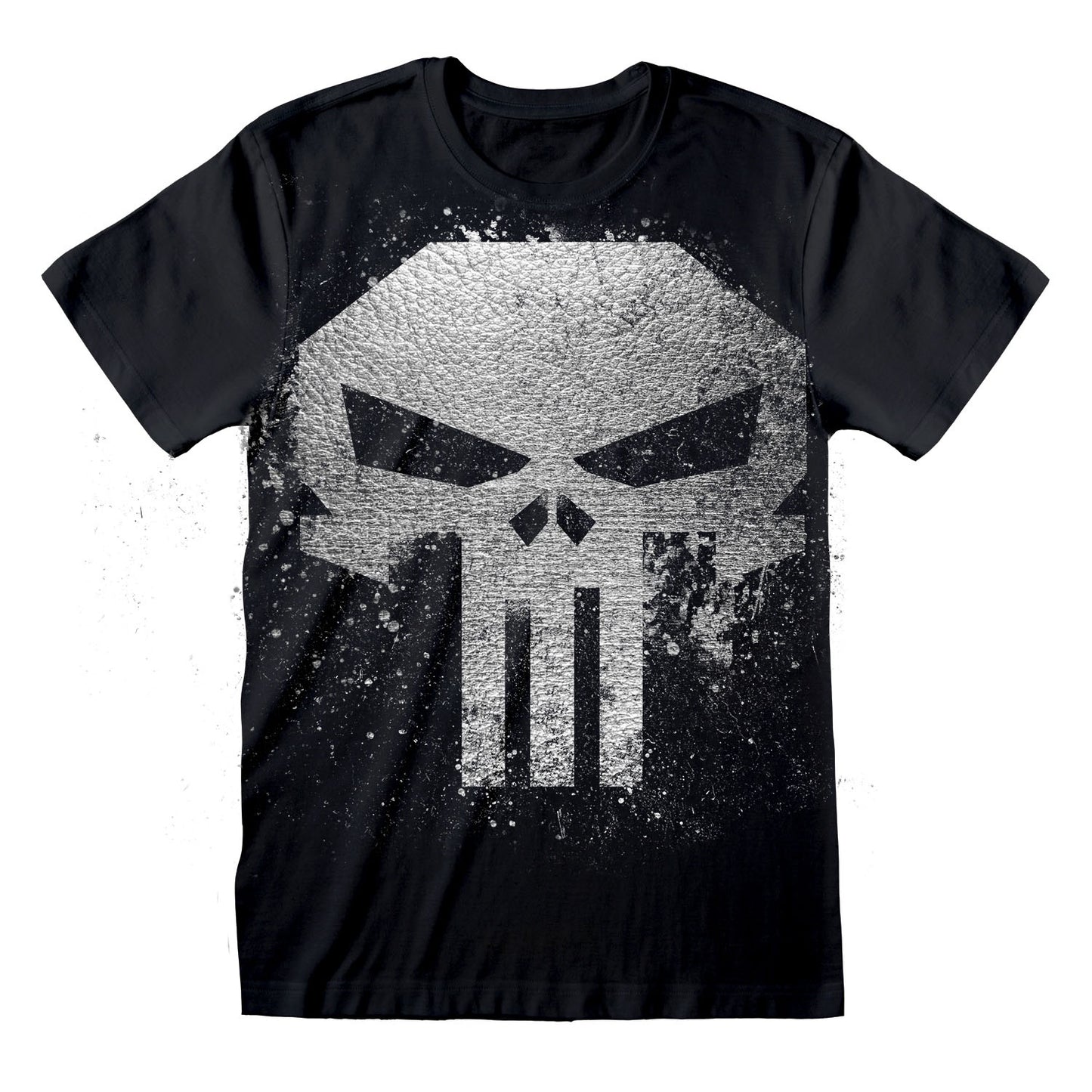 MARVEL : PUNISHER - Skull With Metallic Ink FB T-Shirt