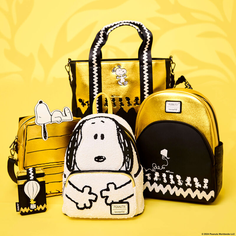 LOUNGEFLY : PEANUTS - Snoopy & Gang 75th Anniversary Mini Backpack