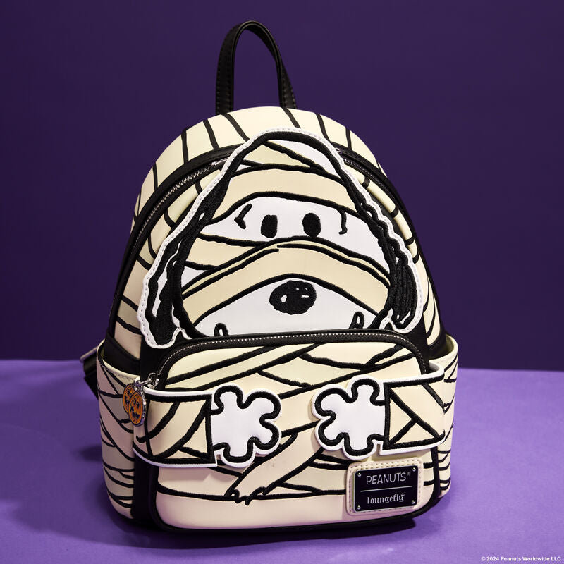 LOUNGEFLY : PEANUTS - Snoopy Mummy Cosplay Mini Backpack