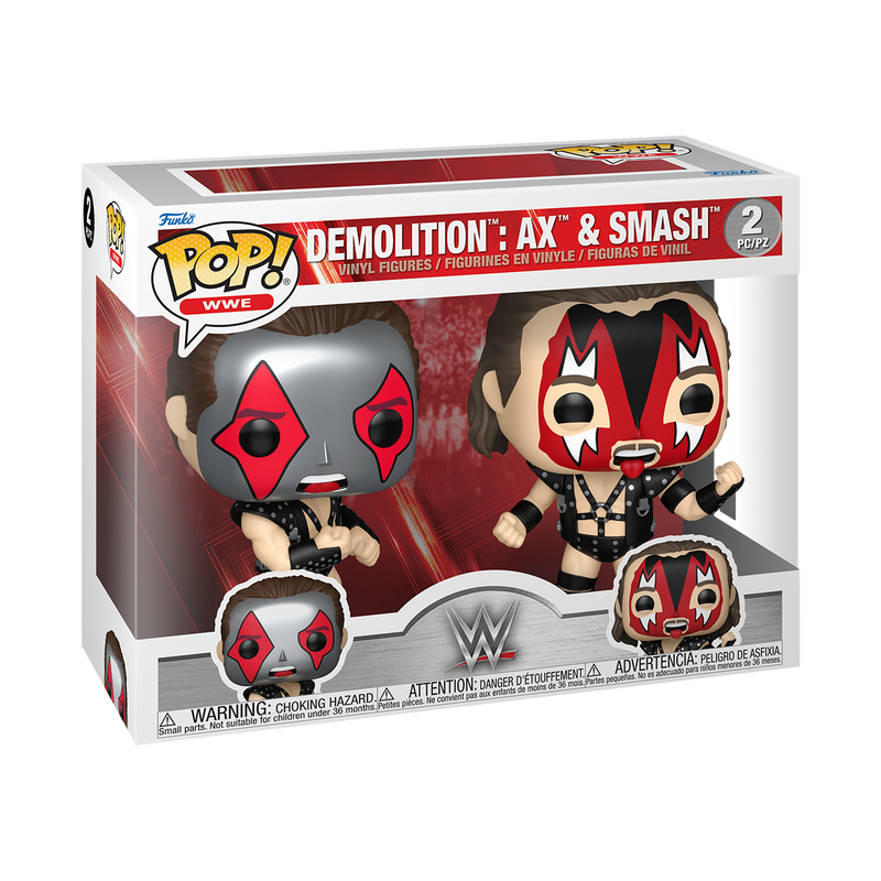 WWE - Demolition : Ax & Smash Funko Pop! 2-Pack
