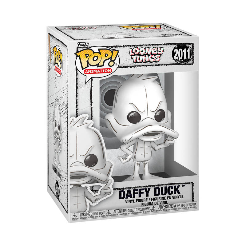LOONEY TUNES - Daffy Duck (Sketched Deco) #2011 Funko Pop!