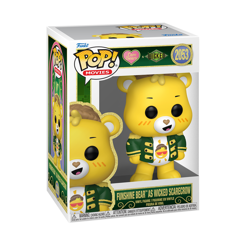 CARE BEARS X WICKED - Funshine Bear as Scarecrow #2053 Funko Pop!