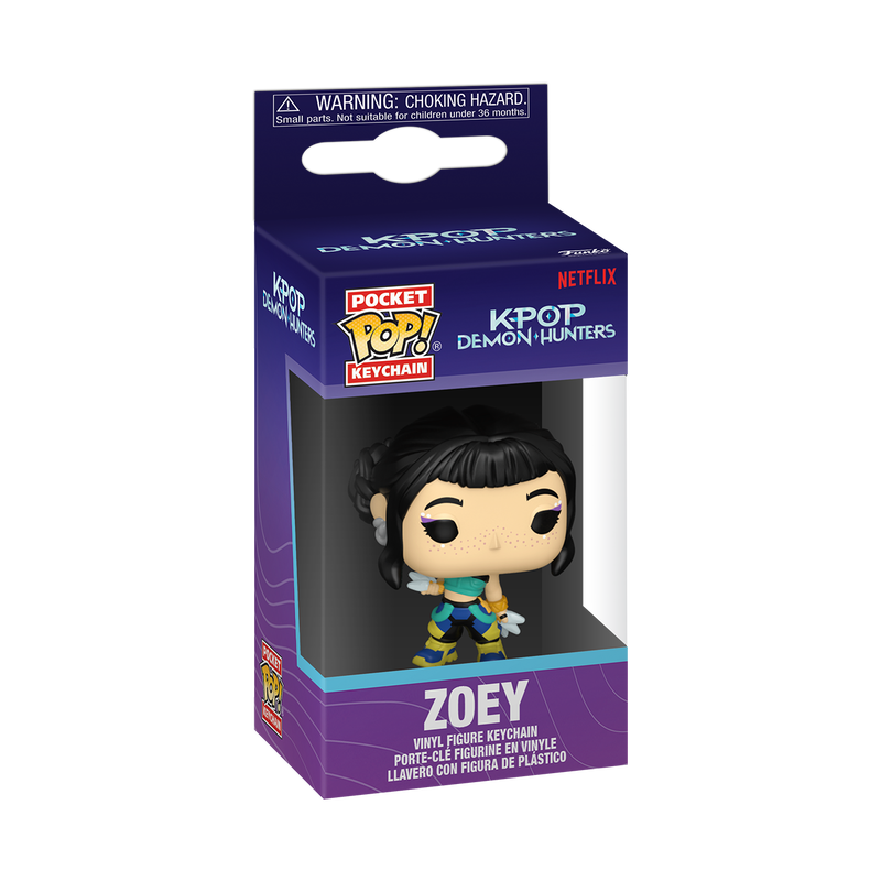 KPOP DEMON HUNTERS - Zoey Funko Pocket Pop! Keychain