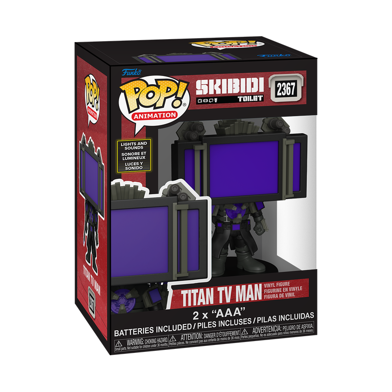 SKIBIDI TOILET - Titan TV Man #2367 SFX Funko Pop!