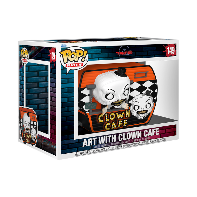 TERRIFIER 2 - Art With Clown Cafe #149 Funko Pop! Rides