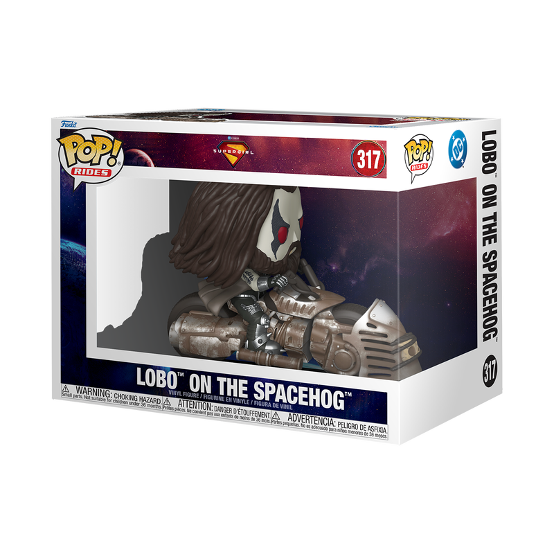 DC : SUPERGIRL - Lobo On Spacehog #317 Funko Pop! Rides