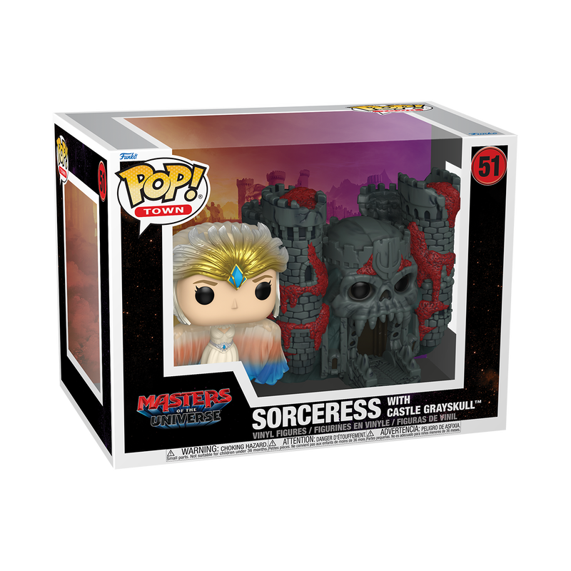 MASTERS OF THE UNIVERSE (2026) - Sorceress (with Castle Grayskull) Funko Pop! Town