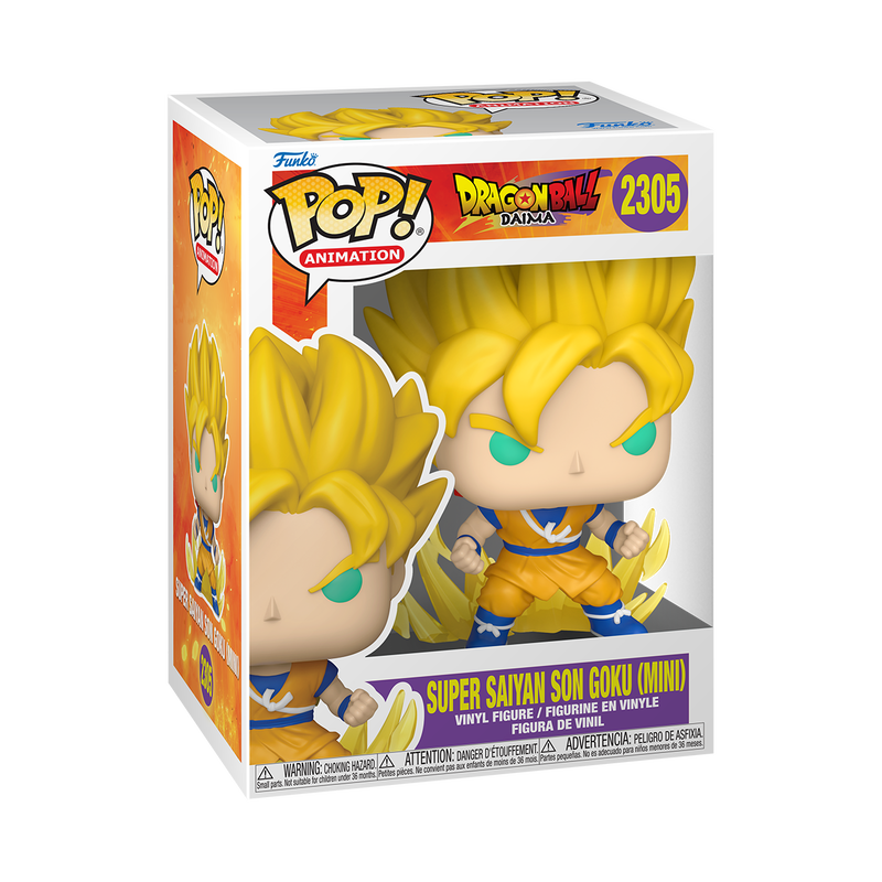 DRAGON BALL DAIMA - Super Saiyan Son Goku (Mini) # 2305 Funko Pop!