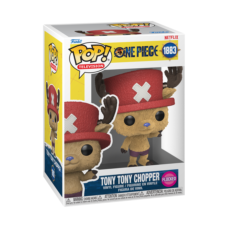 ONE PIECE - Tony Tony Chopper (Flocked) #1883 Funko Pop!