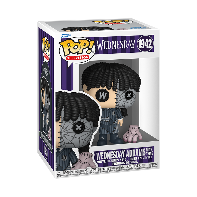 WEDNESDAY - Wednesday Addams (Patchwork) #1942 Funko Pop!