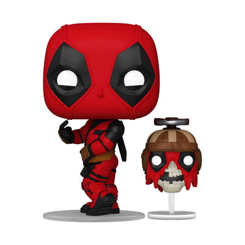 MARVEL : DEADPOOL 3 - Deadpool & Headpool #1400 Funko Pop!