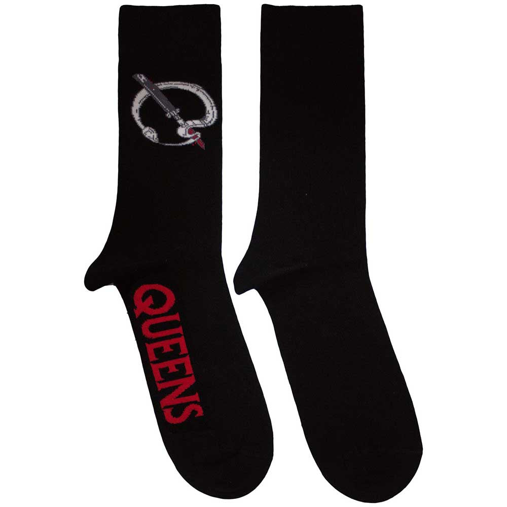 QUEENS OF THE STONE AGE - Q Emblem Socks (7-11)