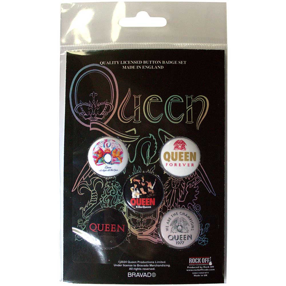 QUEEN - Killer Queen Badge Pack