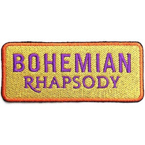 QUEEN - Bohemian Rhapsody Woven Patch