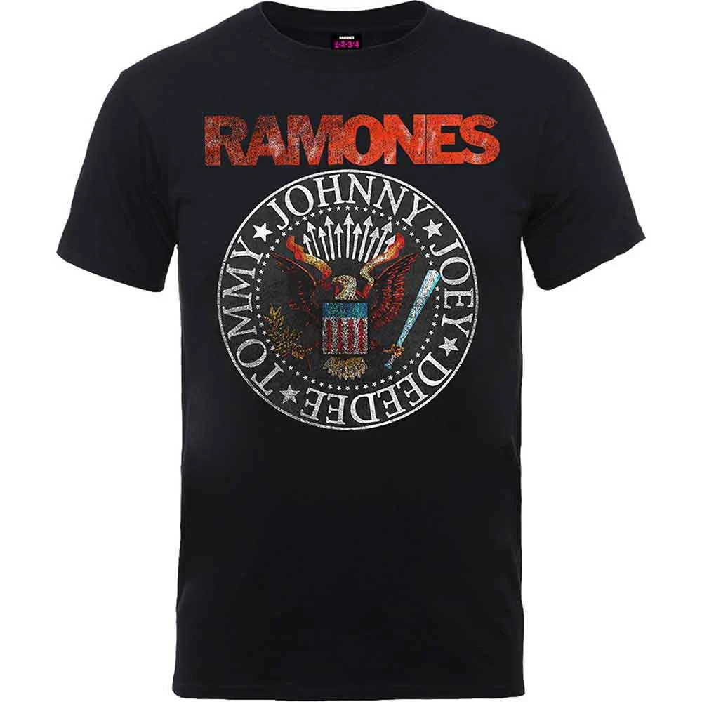 RAMONES - Vintage Eagle Seal T-Shirt