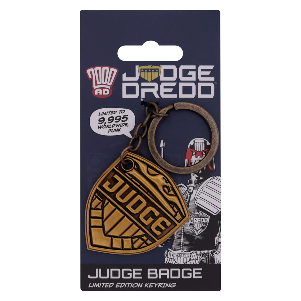 JUDGE DREDD - Badge Keyring
