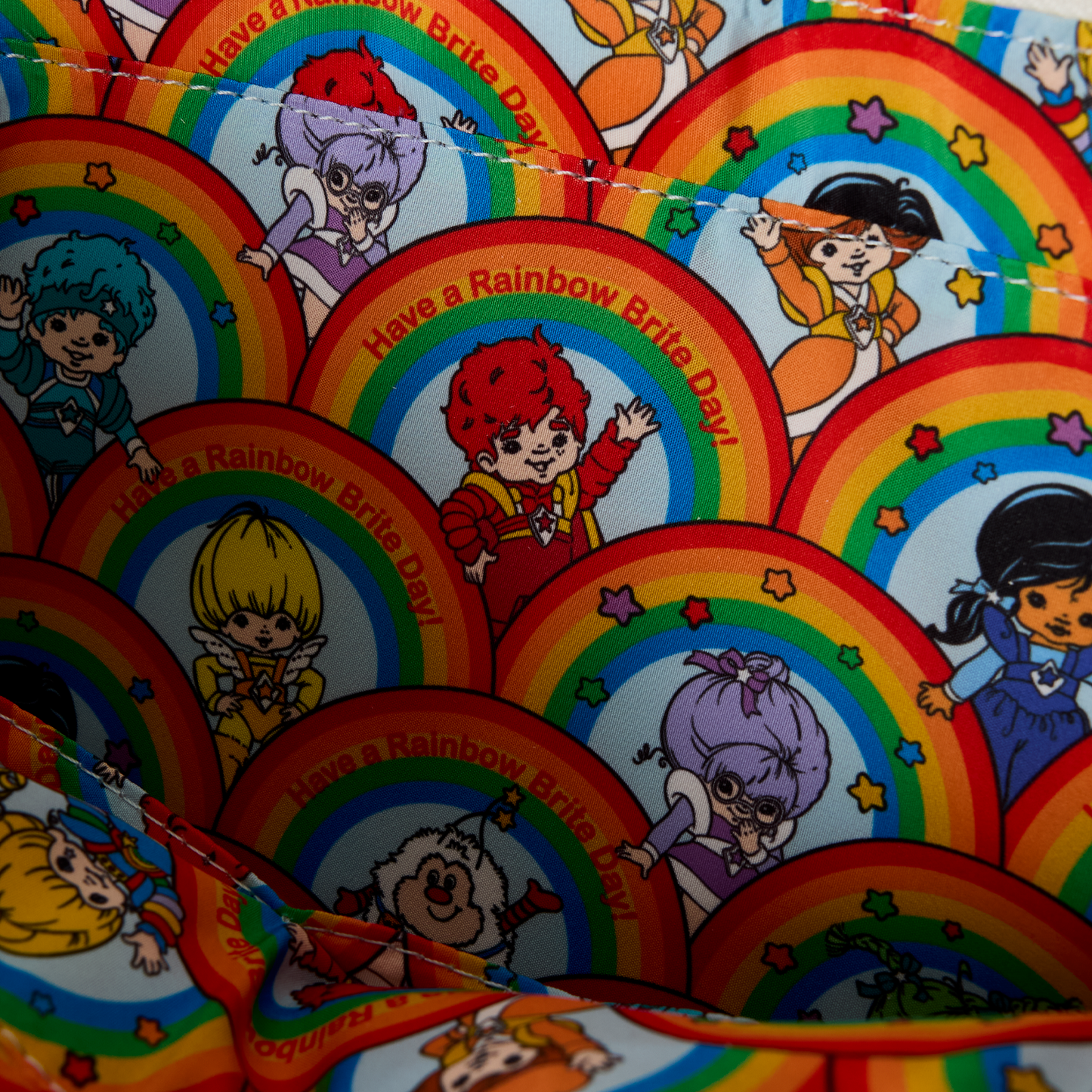 LOUNGEFLY : RAINBOW BRITE - Convertible Tote Bag