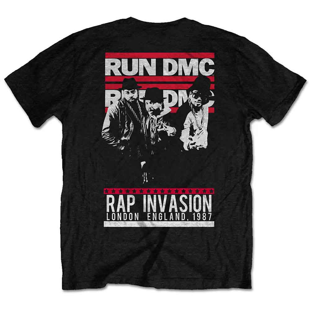 RUN DMC - Rap Invasion Back Print T-Shirt