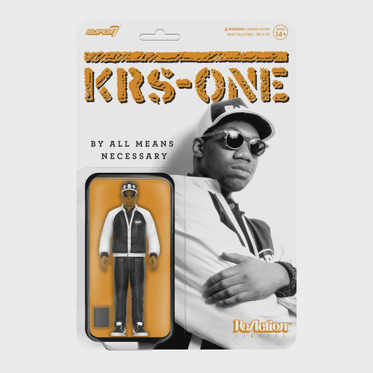 KRS-ONE - By All Means Necessary Super 7 ReAction Figure