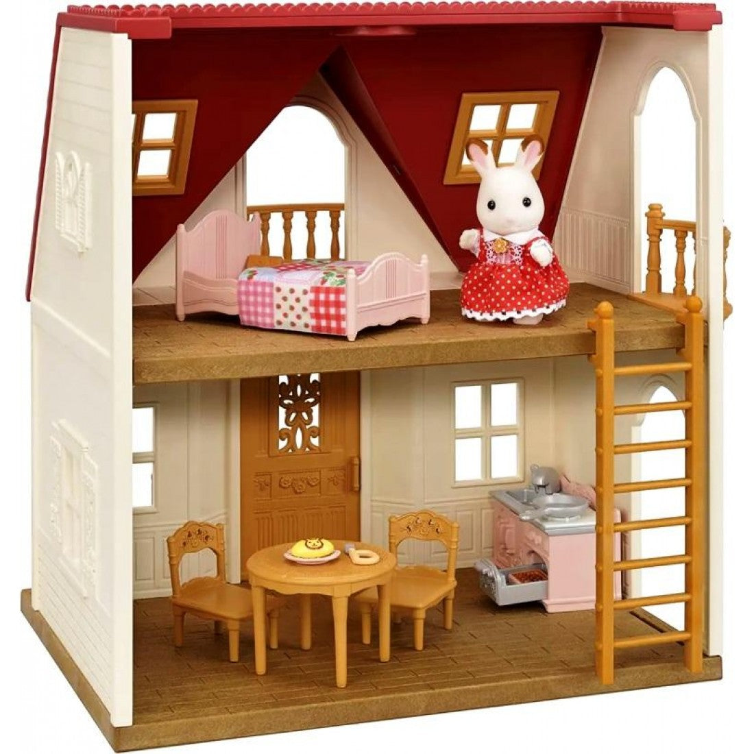 SYLVANIAN FAMILIES - Red Roof Cosy Cottage Figure Set