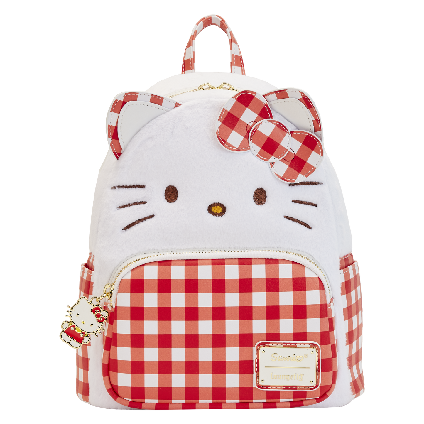 LOUNGEFLY : SANRIO - Hello Kitty Gingham Cosplay Mini Backpack