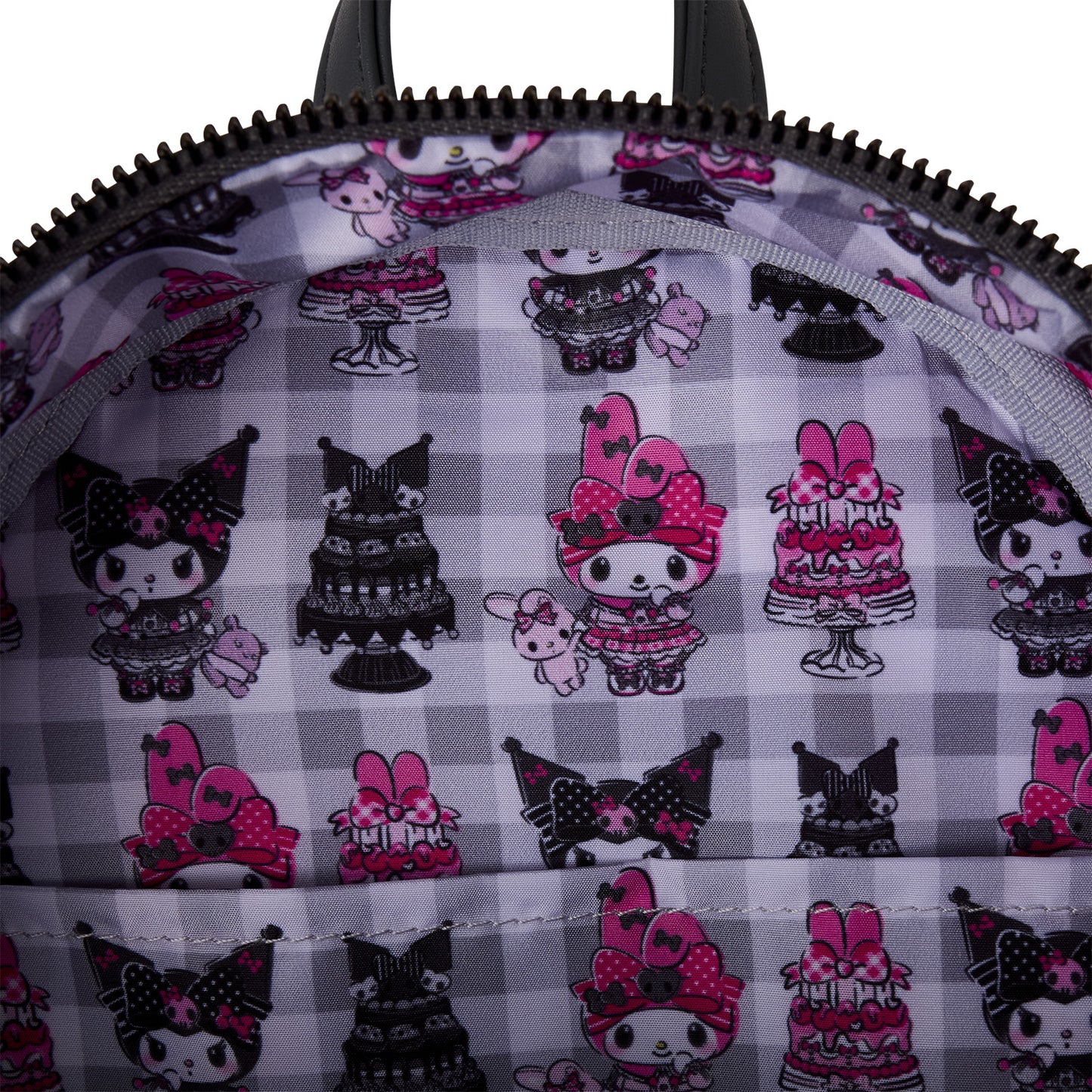 LOUNGEFLY : SANRIO - My Melody & Kuromi Mini Backpack