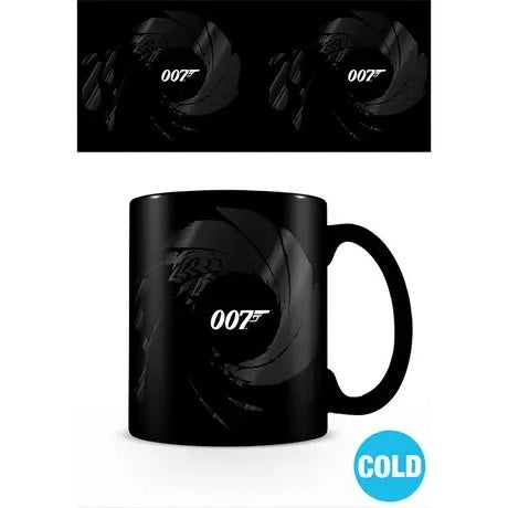 JAMES BOND - Gunbarrel Heat Changing Mug
