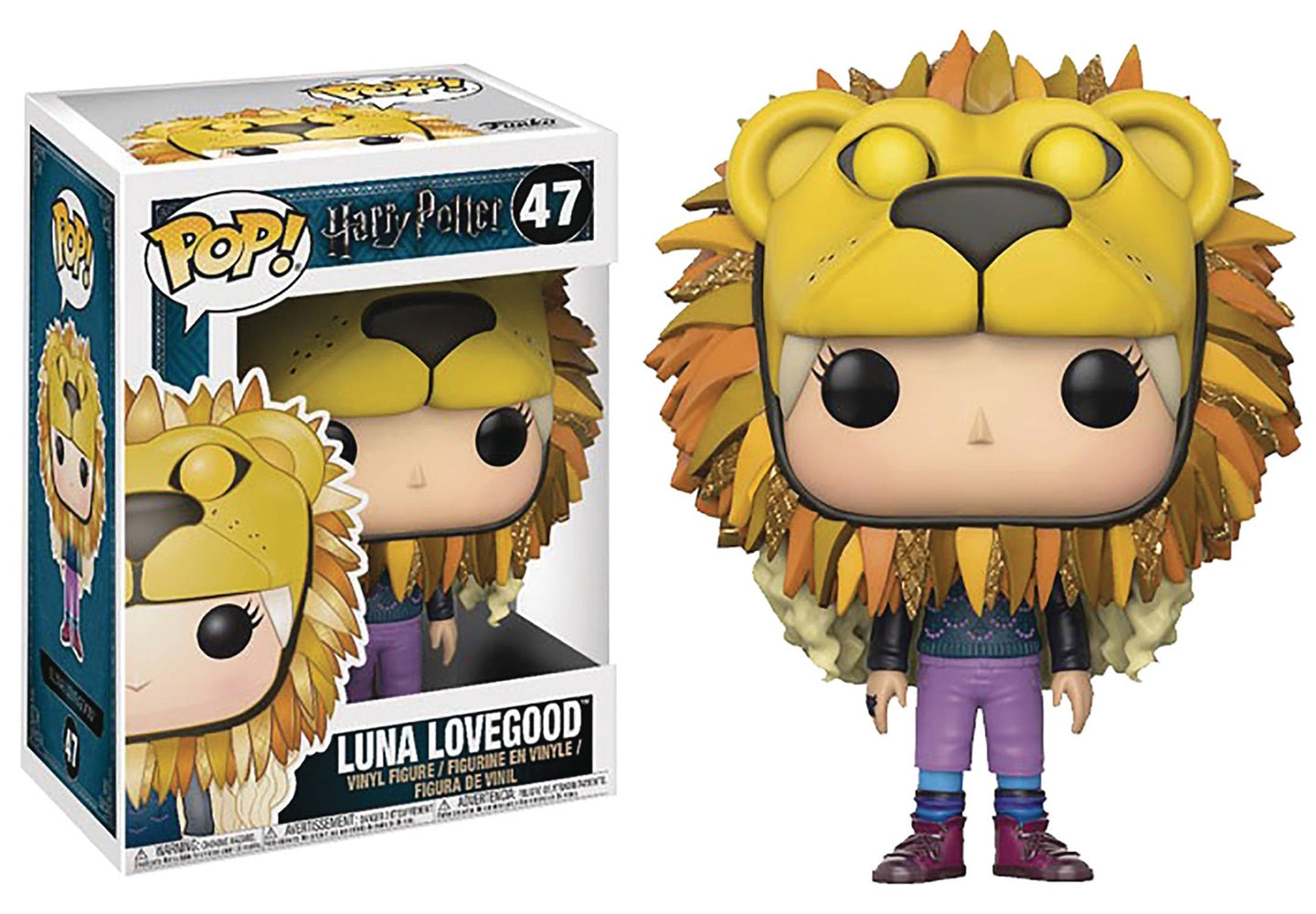 HARRY POTTER - Luna Lovegood (Lion Head) #47 Funko Pop!