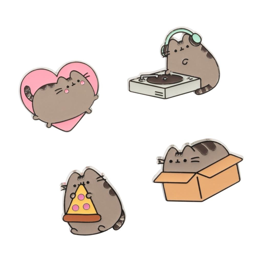 PUSHEEN - Set Of 4 Pins