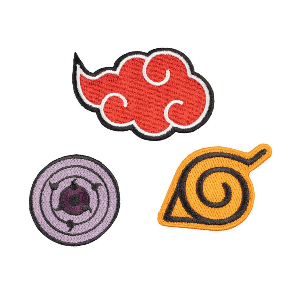NARUTO SHIPPUDEN - Set Of 3 Patches