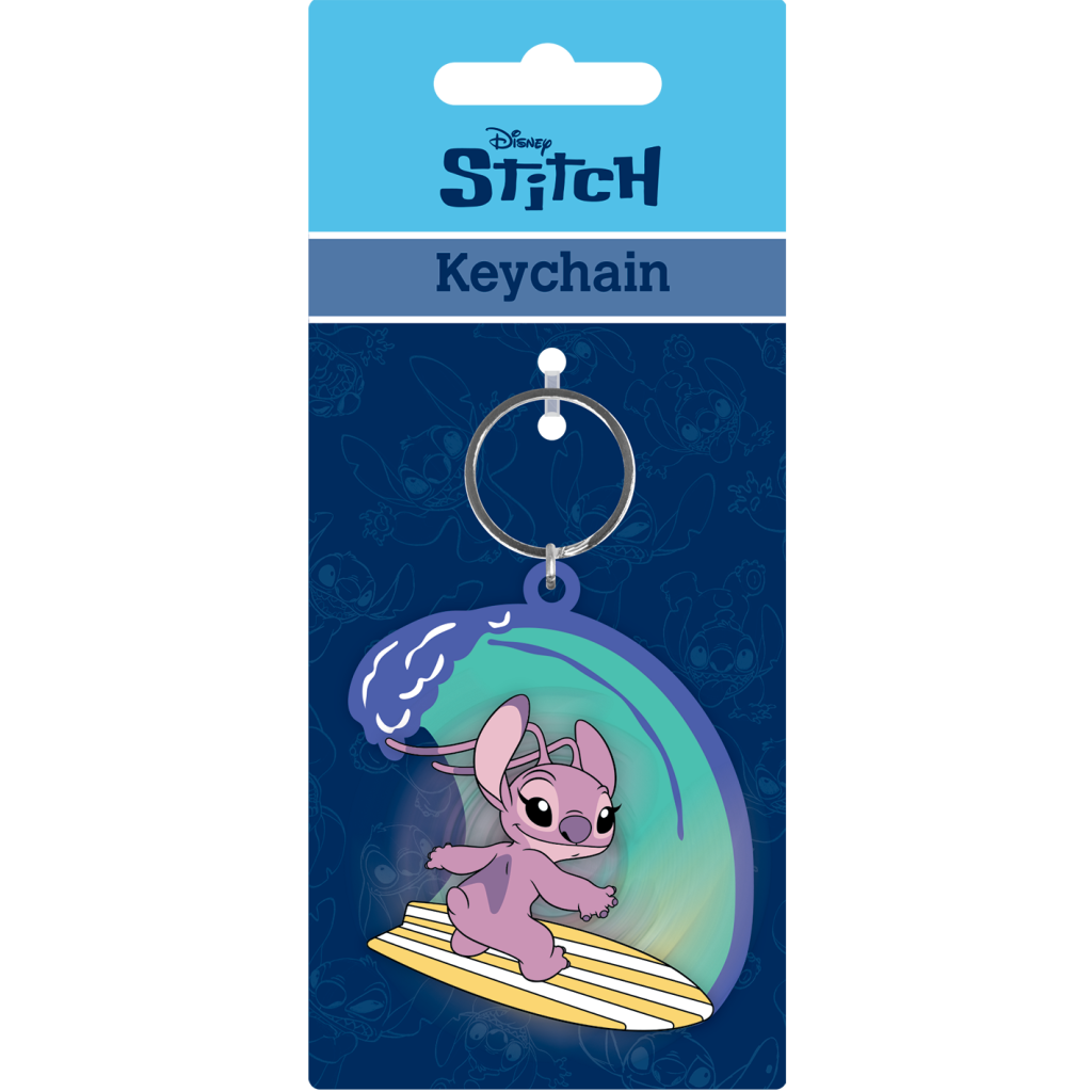 DISNEY : LILO & STITCH - Angel Spinner Keyring