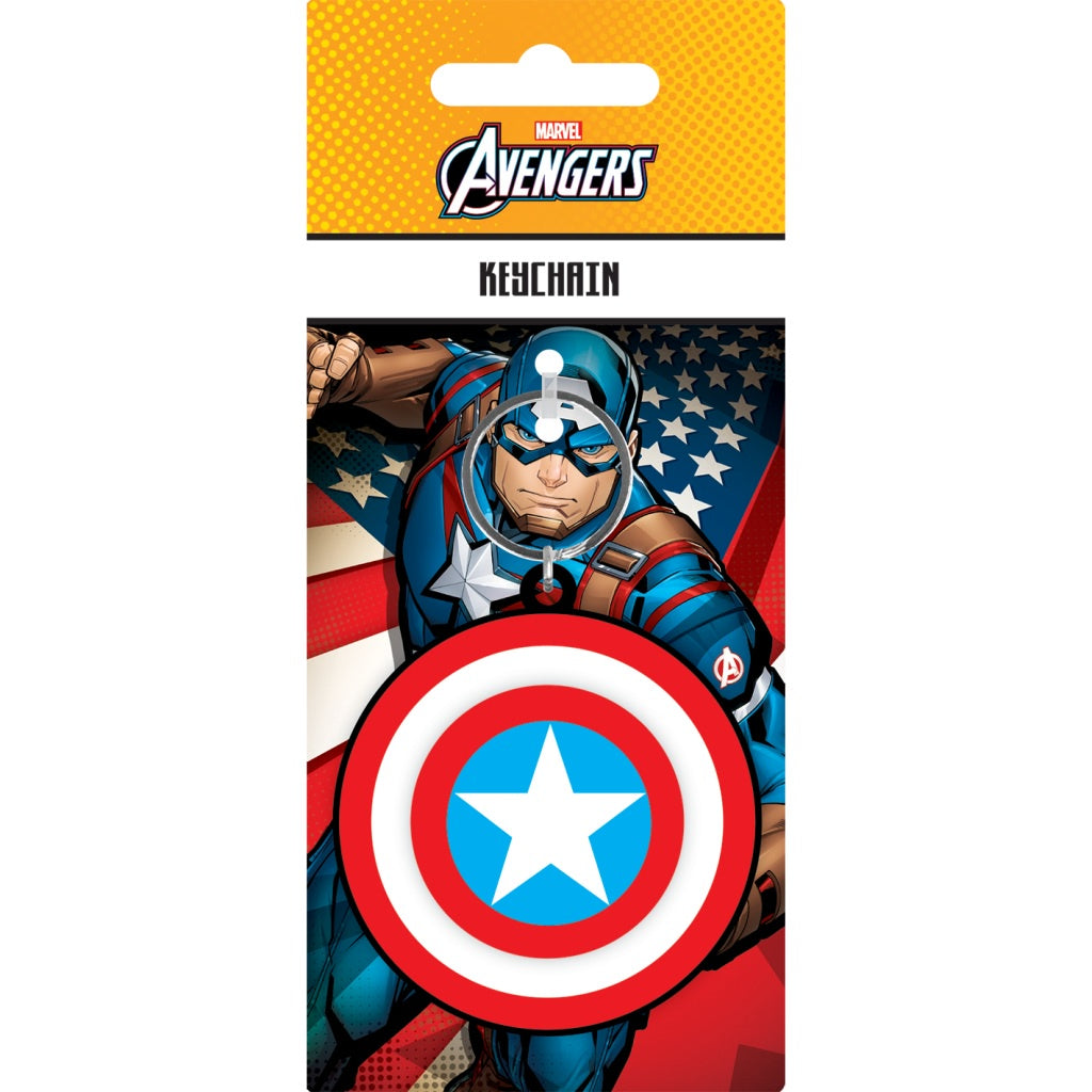 MARVEL : AVENGERS - Captain America Shield Spinner Keyring