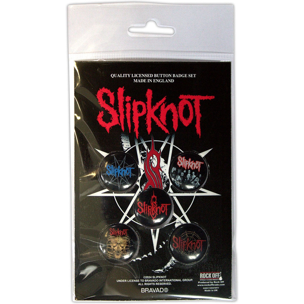 SLIPKNOT - Tribal S Badge Pack