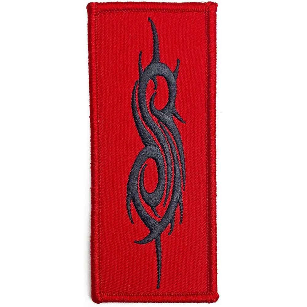 SLIPKNOT - Black Tribal Sigil Red Patch