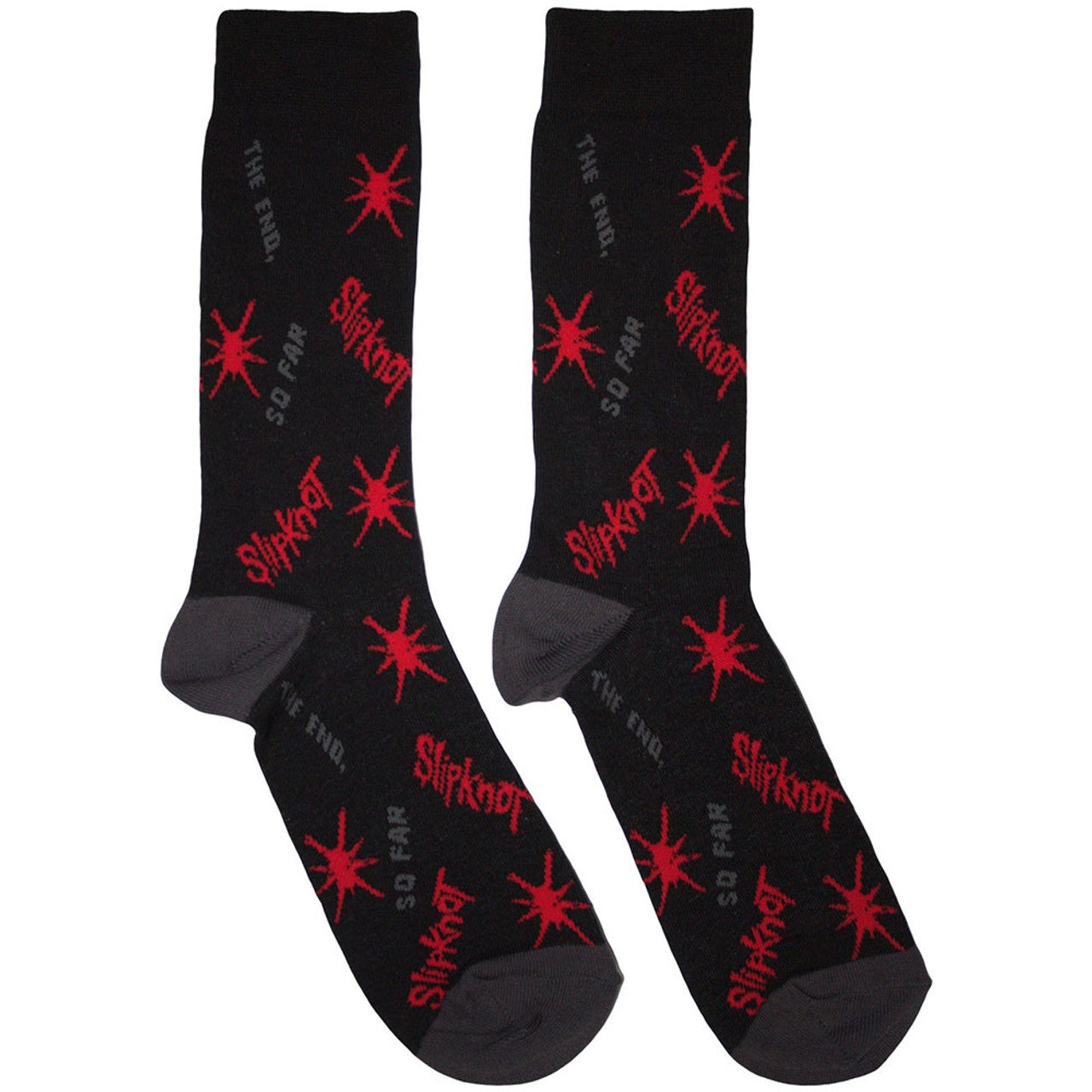 SLIPKNOT - All Over Print Splat The End, So Far Socks (6-11)
