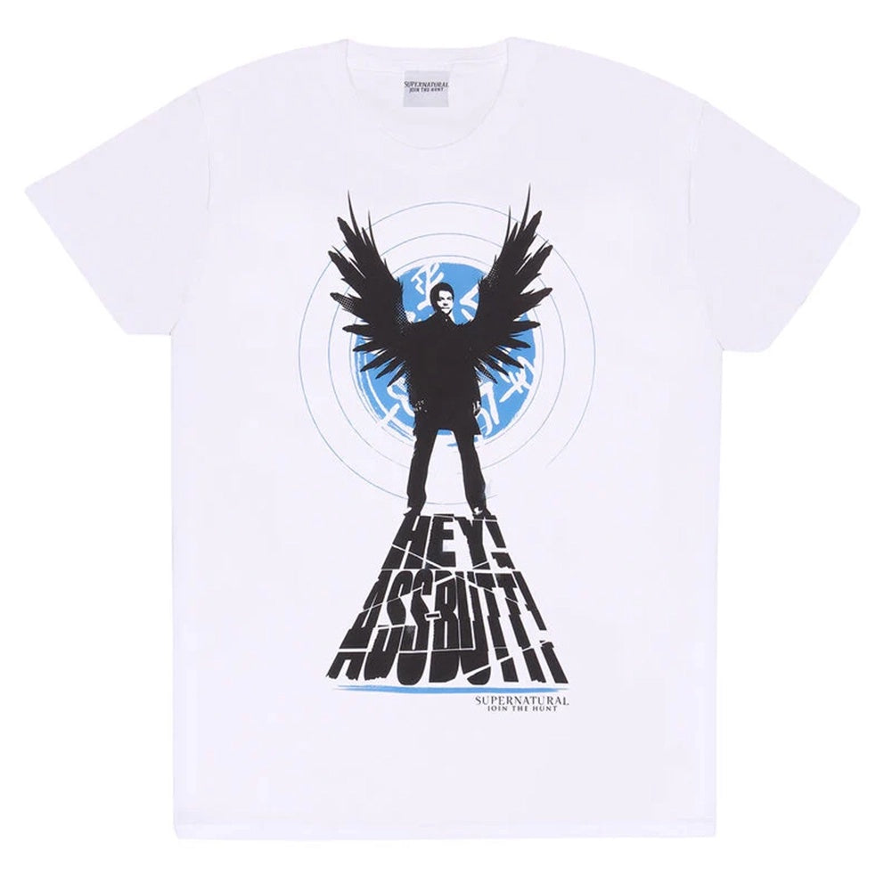 SUPERNATURAL - Ass Butt White T-Shirt
