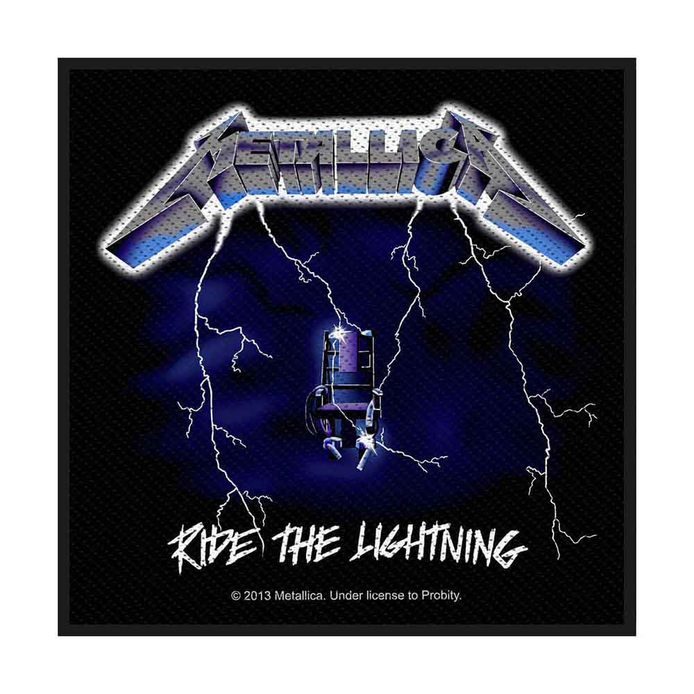 METALLICA - Ride the Lightning Woven Patch