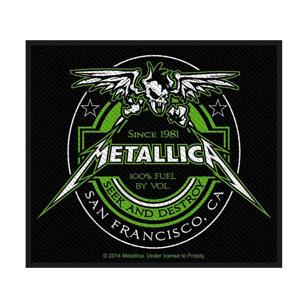 METALLICA - Beer Label Woven Patch