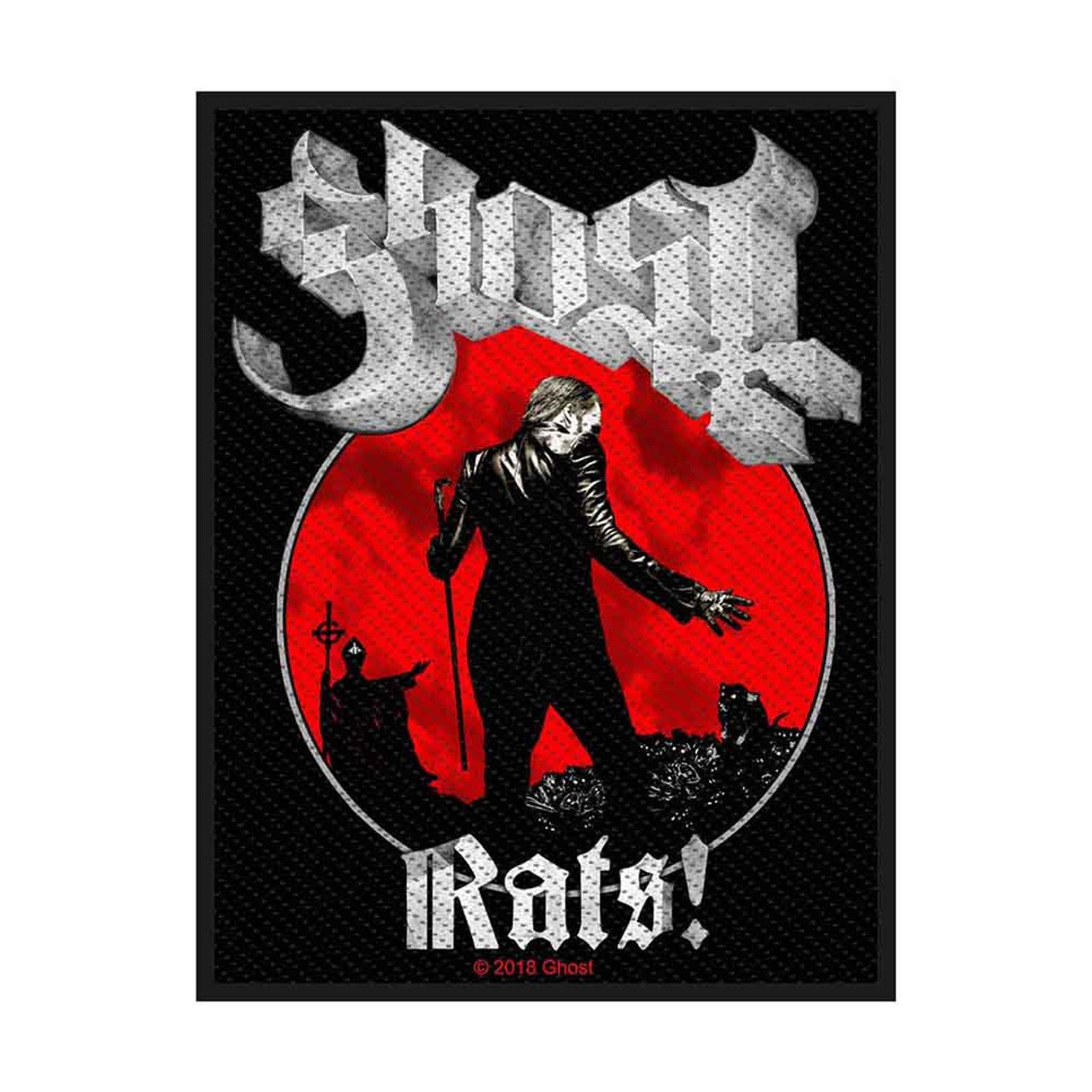 GHOST - Rats Woven Patch