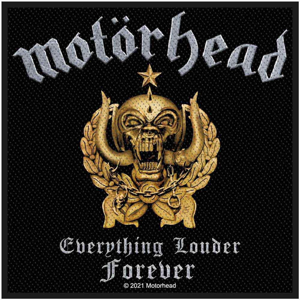 MOTORHEAD - Everything Louder Forever Woven Patch