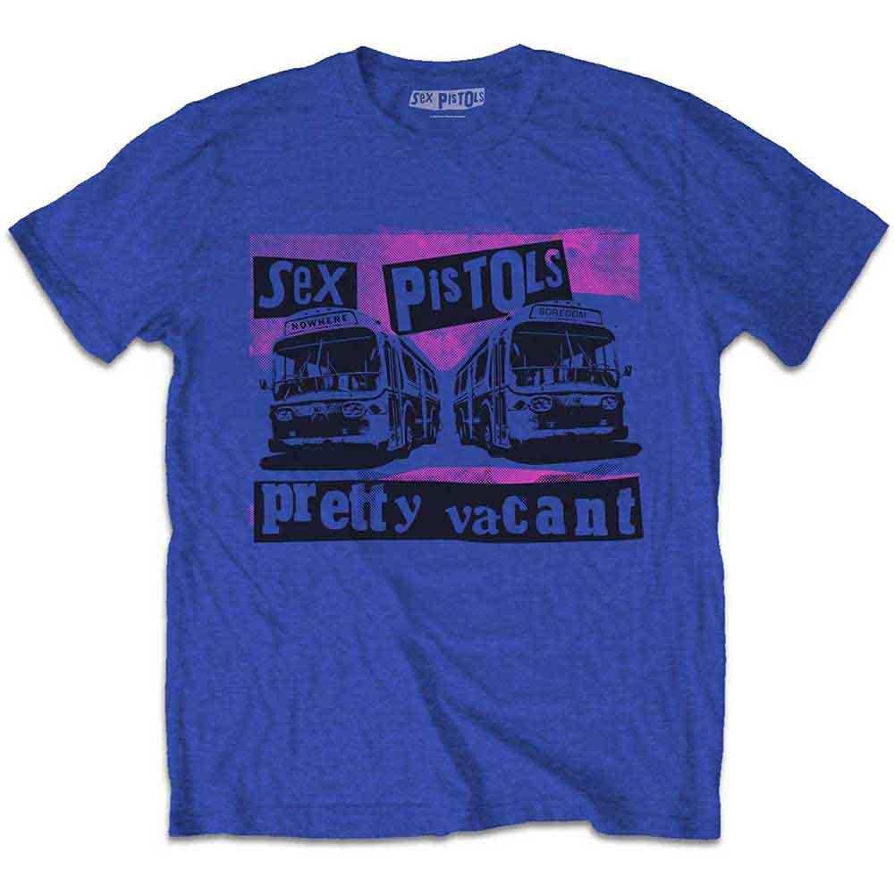 SEX PISTOLS - Pretty Vacant Coaches Blue Kids T-Shirt