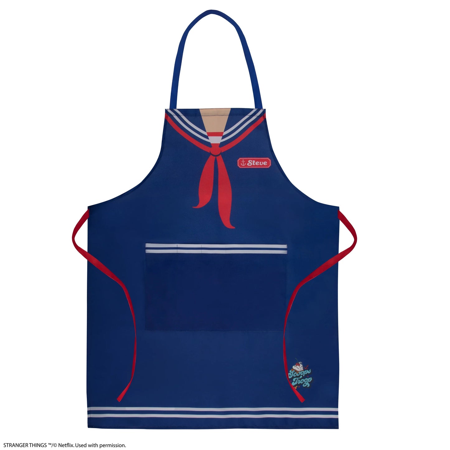 STRANGER THINGS - Steve's Scoops Ahoy Apron