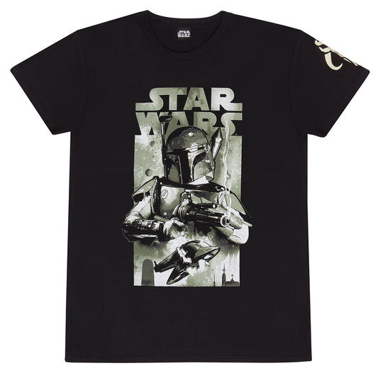 STAR WARS - Boba Fett Stylized Poster T-Shirt