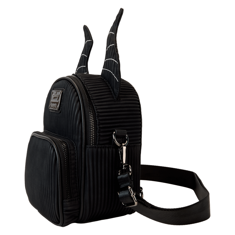 LOUNGEFLY : DISNEY - Sleeping Beauty Maleficent Dragon Convertible Mini Backpack & Crossbody Bag